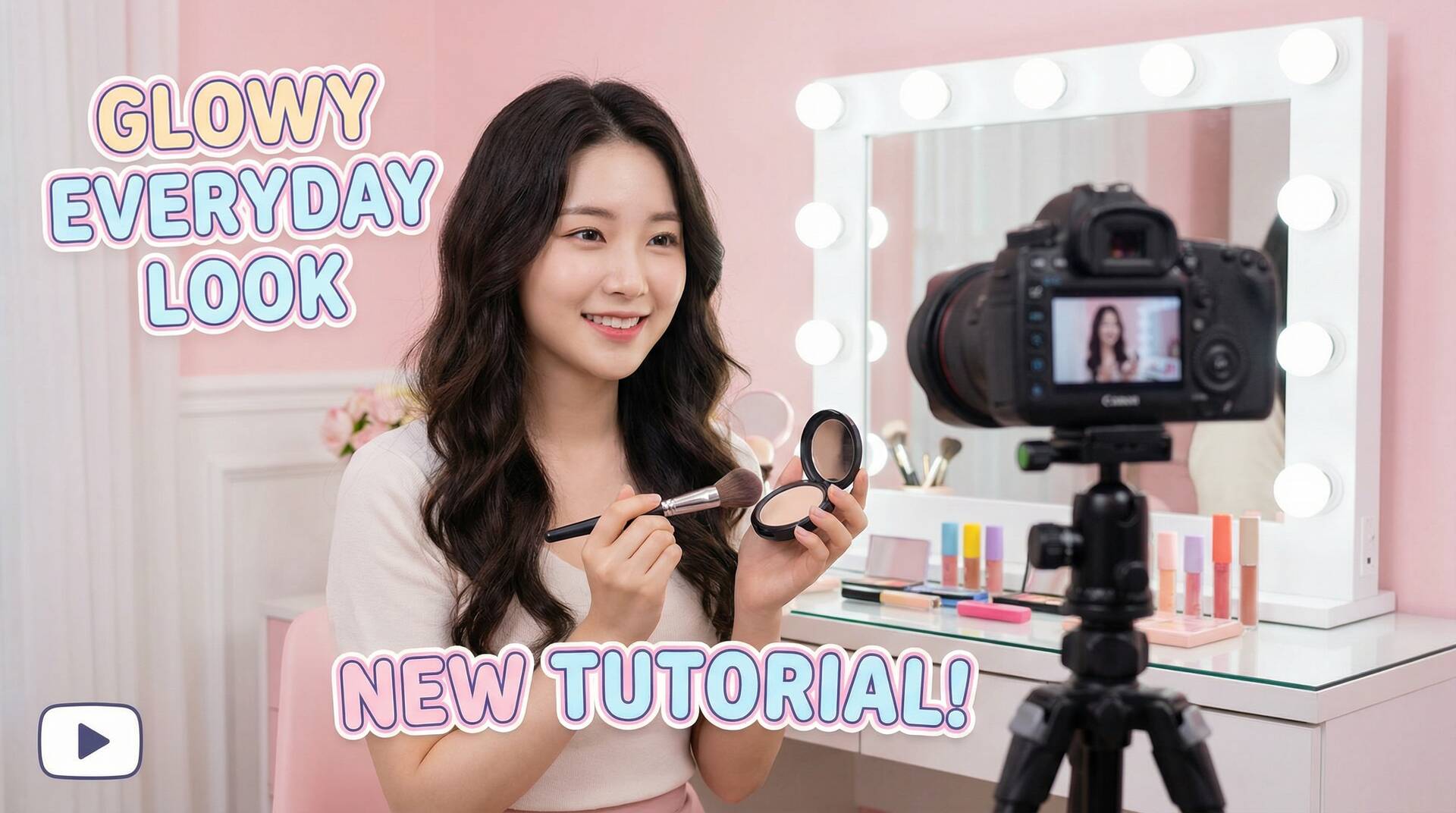 小马拉大车美妆视频